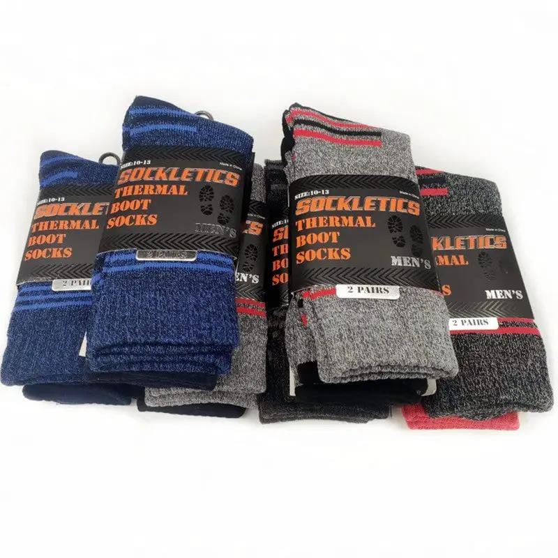 (12 Pairs) Thermal Crew/Work Socks Boot Socks – view 2