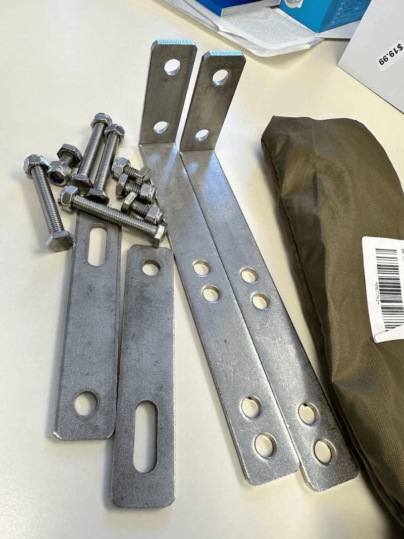 Sturdy Universal Mounting Hardware for Car Awning Accessories Shelter Bracket Kit – view 4