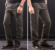 Work Pants Cotton Size 30,31,32,33,34,35 Black Grey Green – view 4