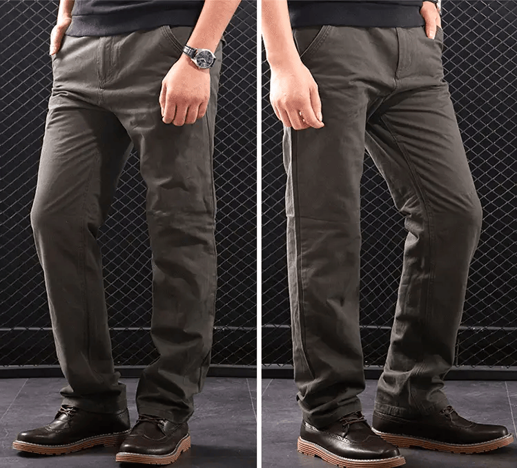 Work Pants Cotton Size 30,31,32,33,34,35 Black Grey Green – view 4