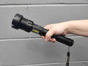 LED Torch Rechargeable High Lumens Flashlight with two 26650 Batteries – view 4