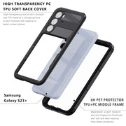 Samsung S23 Plus Waterproof Case RedPepper – view 3