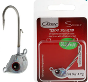 Catch Stingaz Tenya Jig Head with Assist Hook 3/8oz White Warrior – view 2