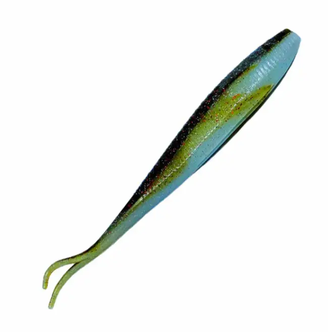 Catch Soft Bait Livies Jerkshad 7" Lethal Lemon Catch Livies Jerkshad 7 Inch Lethal Lemon Soft Lure