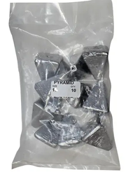 Fishing and Leisure General Pyramid Sinkers size 1 Small Bags (8pcs) Pyramid Sinkers Size 1 Fishing And Leisure