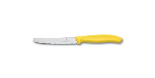Victorinox Tomato & Sausage Knife 6.7836 - 11cm Yellow Handle – view 2
