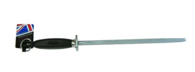 Egginton Sharpening Steel Plastic Handle Stainless Guard P203 #5 300mm00mm – view 2