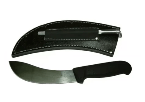 Victorinox Skinning Set 5.780315 Leather Sheath & Ring Steel