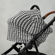 Modern Mini Black Houndstooth Multi-Use Cover Black Houndstooth Multi-Use Cover