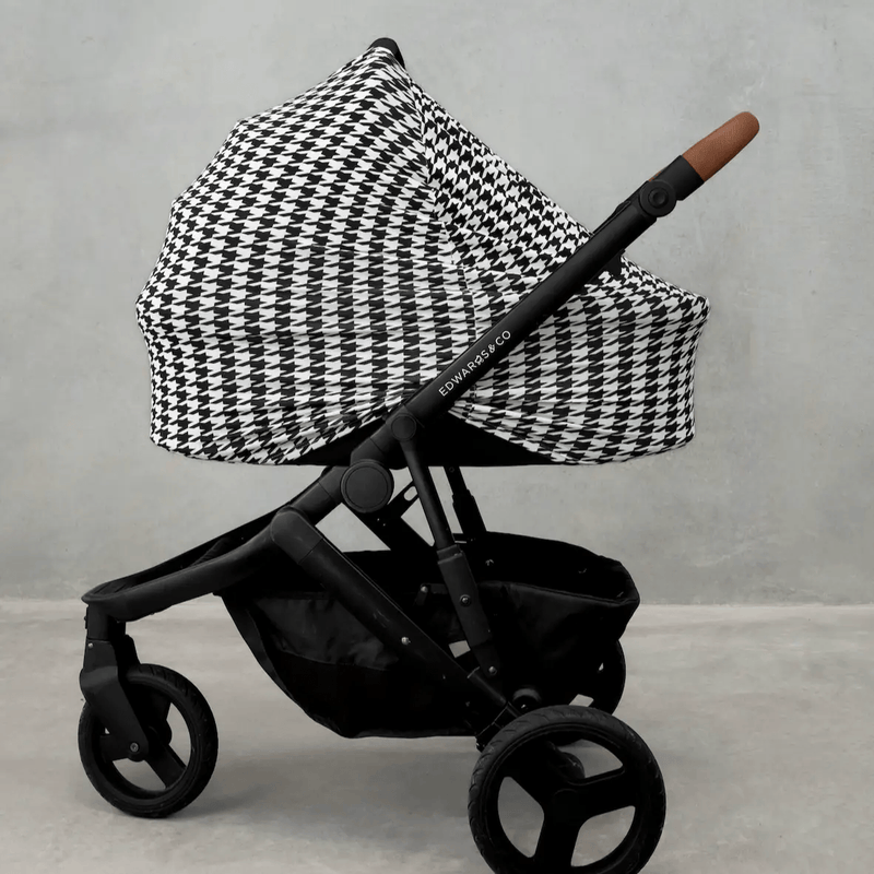Modern Mini Black Houndstooth Multi-Use Cover Black Houndstooth Multi-Use Cover