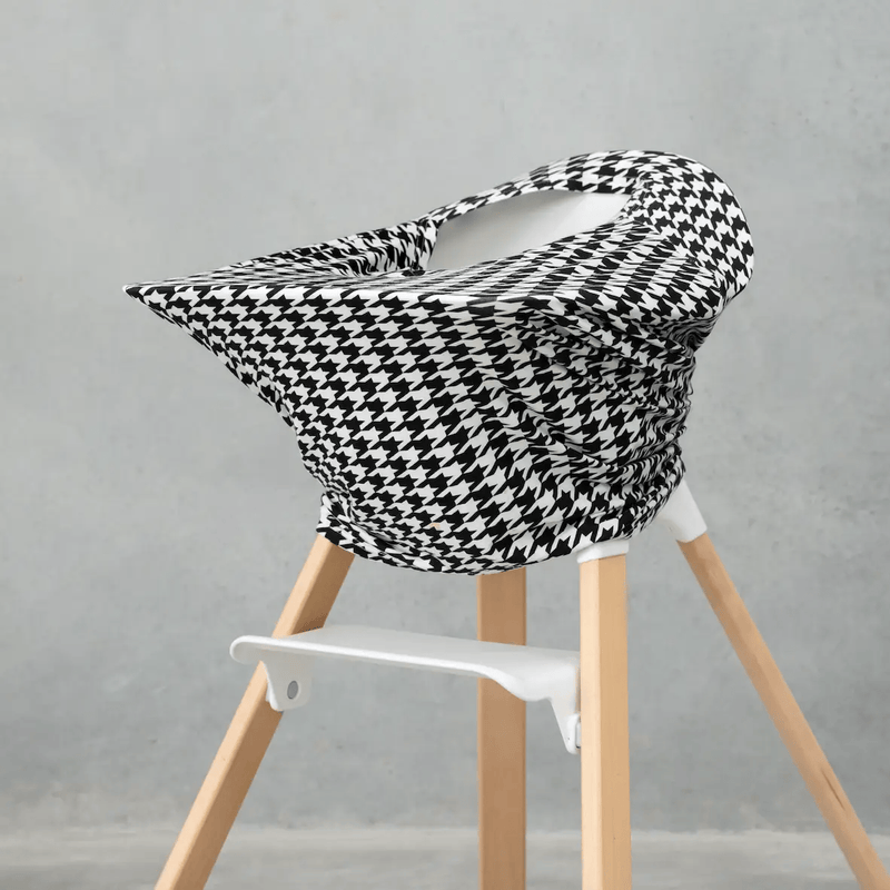 Modern Mini Black Houndstooth Multi-Use Cover Black Houndstooth Multi-Use Cover