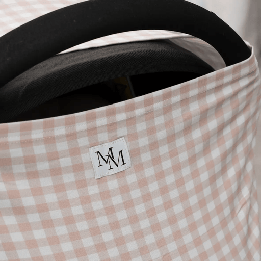 Modern Mini Beige Gingham Multi-Use Cover Beige Gingham Multi-Use Cover