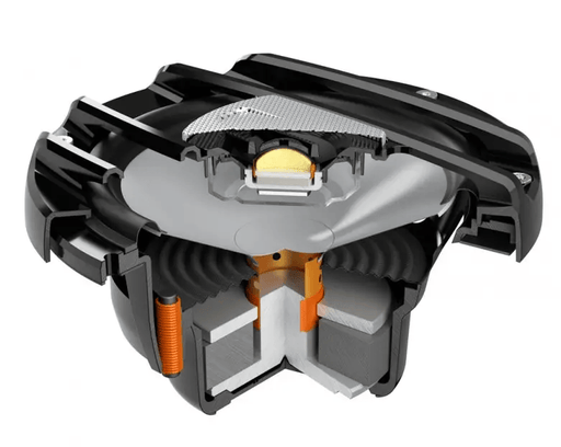Hertz Speakers Hertz HMX 6.5 S-LD-G Premium LED Marine Coaxial Speaker Hertz HMX 6.5 SLDG Premium LED Marine Coaxial Speaker