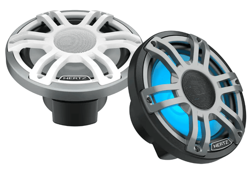 Hertz HMX 7.7 Inch Premium Sport LED Marine Coaxial Speakers – view 1