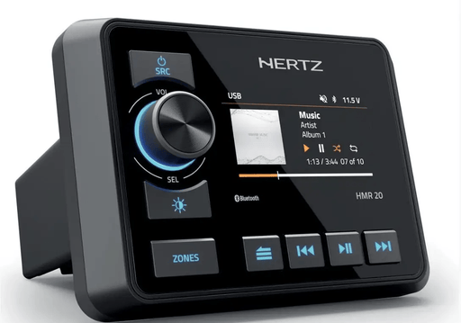Hertz HMR 20 Marine Audio Receiver With Bluetooth USB DAB Ready – view 1