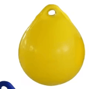 Quality Equipment 5-1/2 " Round Buoy PVC Comes in  5 Colours Quality Equipment 5.5 Inch Round PVC Buoy 7 Colors