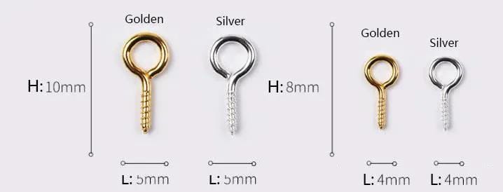 Resin Art NZ Screw Eyes Screw Eyes Screw Eyes | NZ