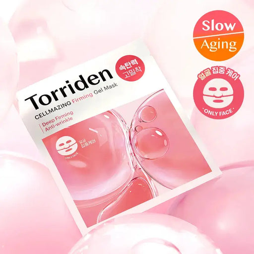 Poppy Gifts Skin Care Torriden Cellmazing Firming Gel Mask and Neck Mask 4 Pack Torriden Cellmazing Firming Gel Mask and Neck Mask 4 Pack