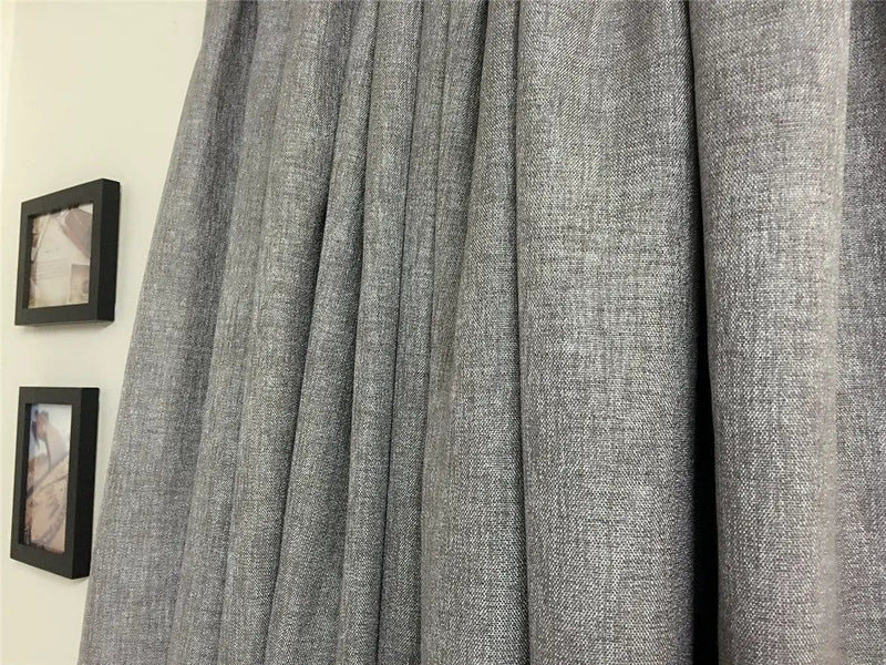 Kiwi Grab Kiwi Grab One pair of Readymade Curtains blockout drapes Grey- 8 sizes One pair of Readymade Curtains blockout drapes Grey- 8 sizes