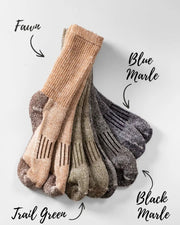 Merino 365 NZ Socks Everyday Trekking Socks Merino 365 NZ Everyday Trekking Crew Socks