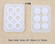 Resin Art NZ Moulds Spherical Bracelet Beads Moulds Spherical Bracelet Beads Moulds - Spherical Bracelet Bead...