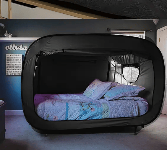 salelink.co.nz Unbranded Pop Up Bed Tent Bed Canopy Shelter Cabin Indoor Privacy Pop Up Bed Tent Bed Canopy Shelter Cabin Indoor | Action Outdoors NZ