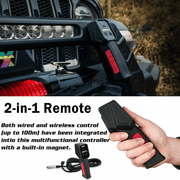 salelink.co.nz X-BULL X-BULL Electric Winch 14500lbs X-BULL 12V 14500lb Electric Winch With Synthetic Rope