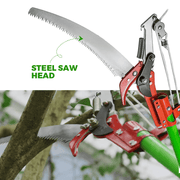 8M Detachable Pole Pruning Saw Tree Trimmer Shearing – view 7