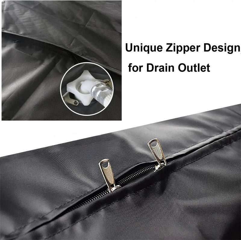 6.5-8KG Top Load Washing Machine Dryer Cover – view 4