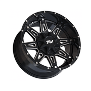 Magwarehouse.com Wheel TW Spear Offset Gloss Black with Milled Accents TW Spear Offset Gloss Black with Milled Accents | NZ