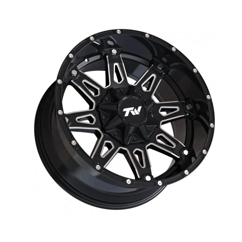 Magwarehouse.com Wheel TW Spear Offset Gloss Black with Milled Accents TW Spear Offset Gloss Black with Milled Accents | NZ