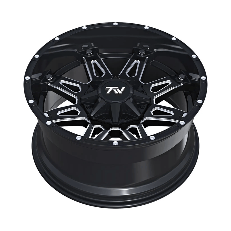 Magwarehouse.com Wheel TW Spear Offset Gloss Black with Milled Accents TW Spear Offset Gloss Black with Milled Accents | NZ