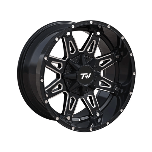 Magwarehouse.com Wheel TW Spear Offset Gloss Black with Milled Accents TW Spear Offset Gloss Black with Milled Accents | NZ
