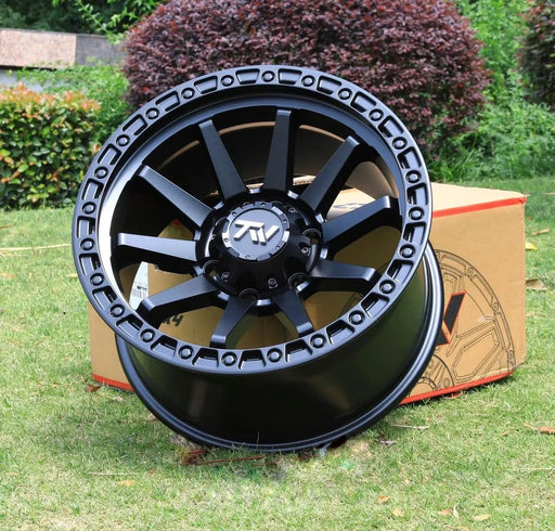 Magwarehouse.com Wheel TW Straight Matte Black TW Straight T21 Matte Black Wheel 17x9 6x139.7
