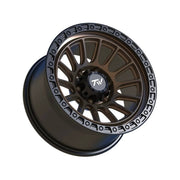 TW Rotor Bronze Wheel Matte Bronze Face Black Lip For 4x4s – view 1