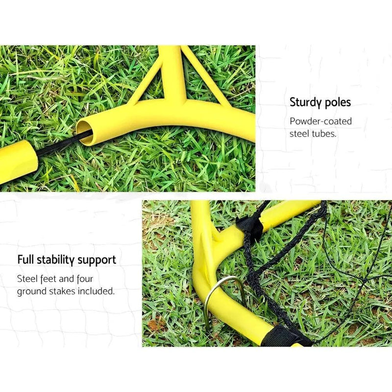 salelink.co.nz Unbranded 1.8x3.6m Portable Football Goal Net Set 1.8x3.6m Portable Football Goal Net Set | Action Outdoors NZ