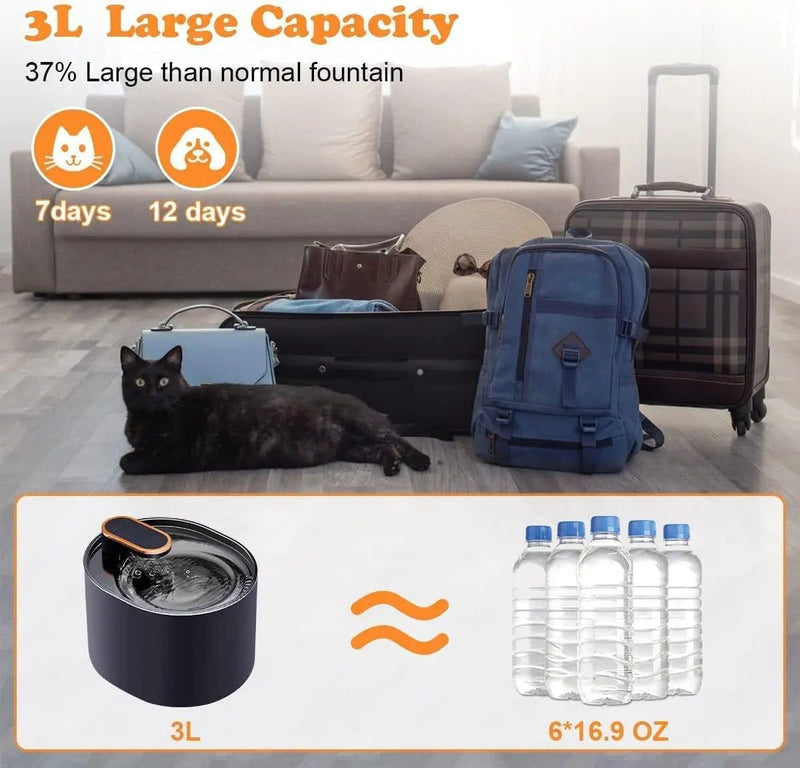 salelink.co.nz Unbranded Cat Water Fountain 3L Cat Water Fountain 3L | Action Outdoors NZ