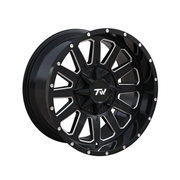 Magwarehouse.com Wheel TW Triangle Gloss Black with Milled Accents TW Triangle Gloss Black Wheel With Silver Accents