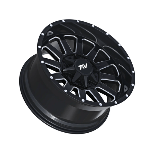 Magwarehouse.com Wheel TW Triangle Gloss Black with Milled Accents TW Triangle Gloss Black Wheel With Silver Accents