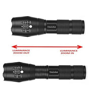 LED Torch Rechargeable High Lumens Flashlight with 18650 Battery – view 2
