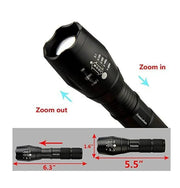 LED Torch Rechargeable High Lumens Flashlight with 18650 Battery – view 3