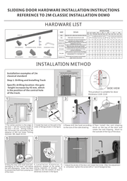 salelink.co.nz Unbranded 4M Sliding Door Barn Door Hardware 4M Sliding Barn Door Hardware Kit | Action Outdoors NZ