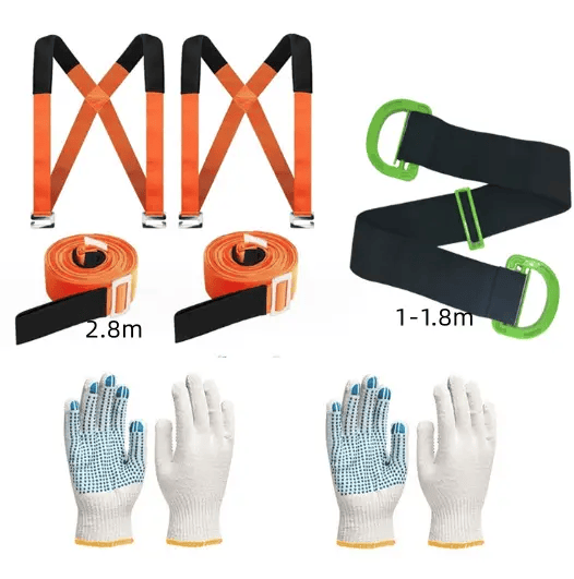salelink.co.nz Unbranded Moving Straps Lifting Kit Moving Strap Moving Straps Lifting Kit Moving Strap | Action Outdoors NZ