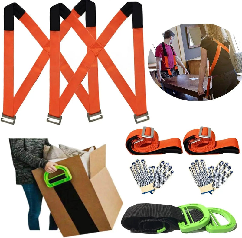 salelink.co.nz Unbranded Moving Straps Lifting Kit Moving Strap Moving Straps Lifting Kit Moving Strap | Action Outdoors NZ