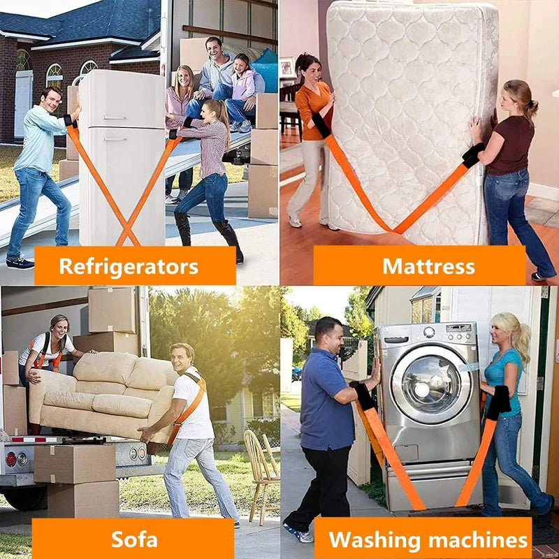 salelink.co.nz Unbranded Moving Straps Lifting Kit Moving Strap Moving Straps Lifting Kit Moving Strap | Action Outdoors NZ