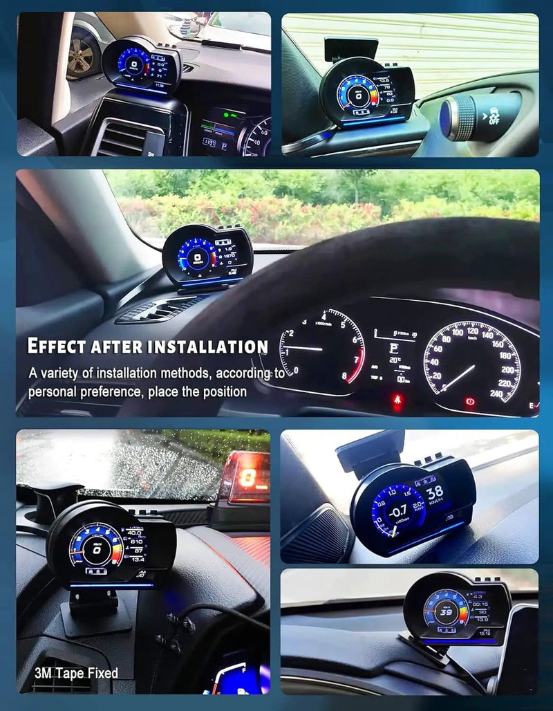 salelink.co.nz Unbranded GPS+OBD2 Gauge Display GPS+OBD2 Gauge Display | Action Outdoors NZ