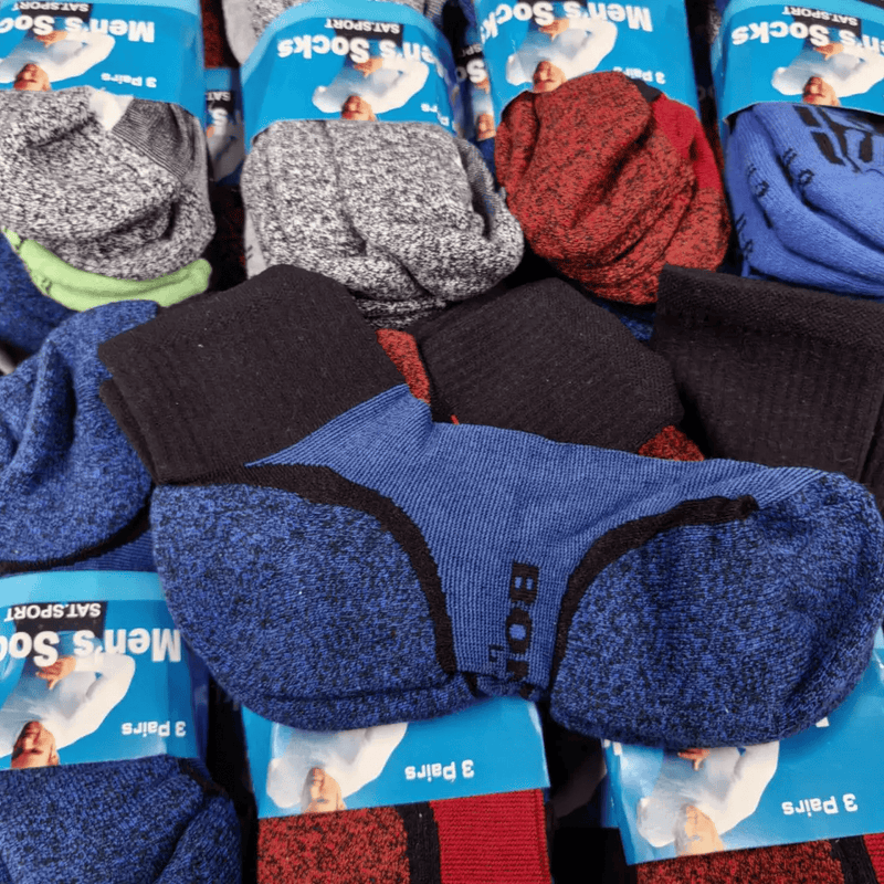 High Performance Sport Socks (12 Pairs) Size 6-10, Random Colour – view 2