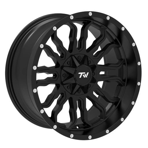Magwarehouse.com Wheel TW Flame Gloss Black TW Flame Gloss Black Wheel Rim With Aggressive Spokes