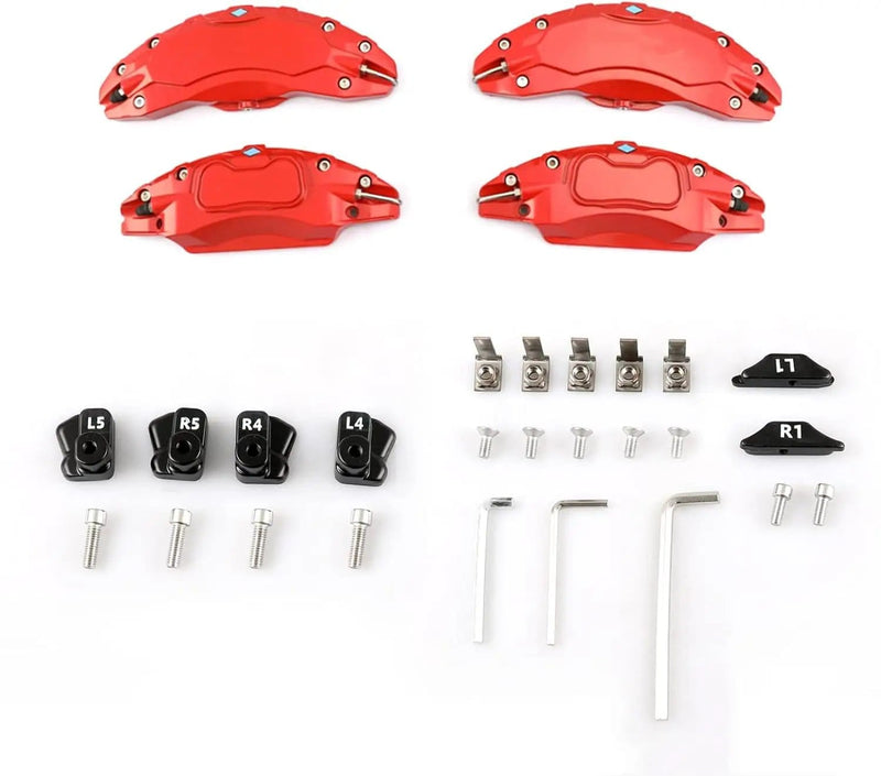4PCS Caliper Covers Compatible with Tesla Model Y Accessories – view 1