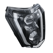 Headlight Compatible with Enduro Motorcycle Pit Bike – view 3